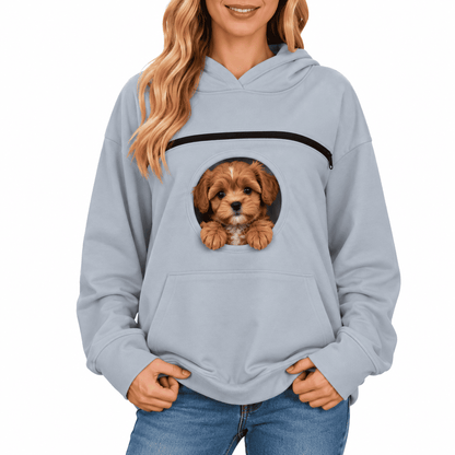 Sudadera tipo canguro