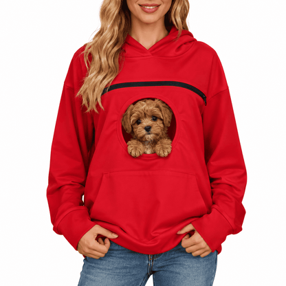 Sudadera tipo canguro