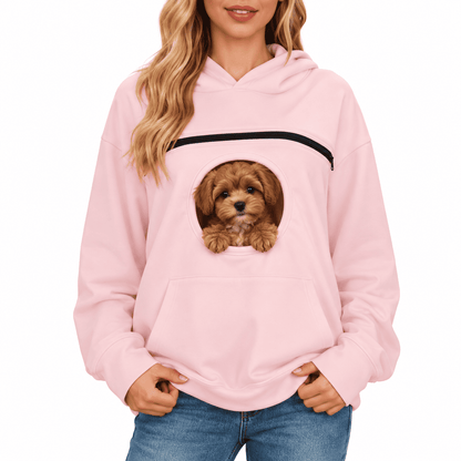 Sudadera tipo canguro